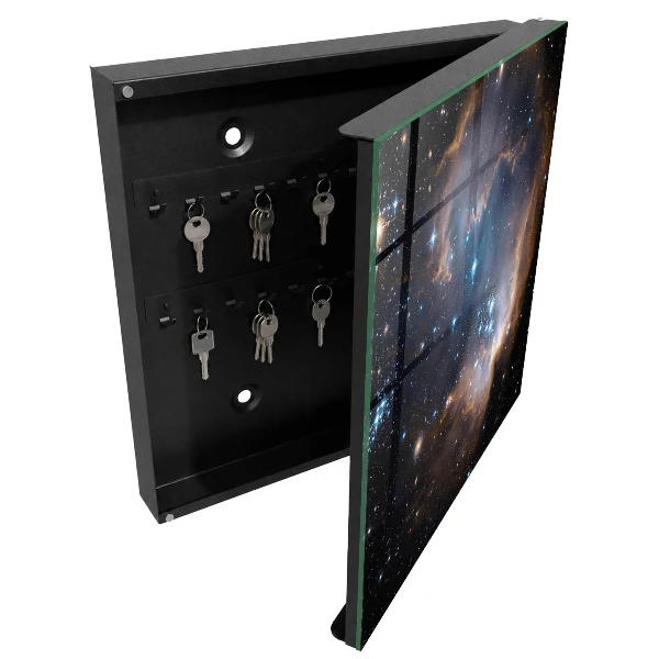 Stellar nebula Key box for wall