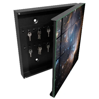 Stellar nebula Key box for wall