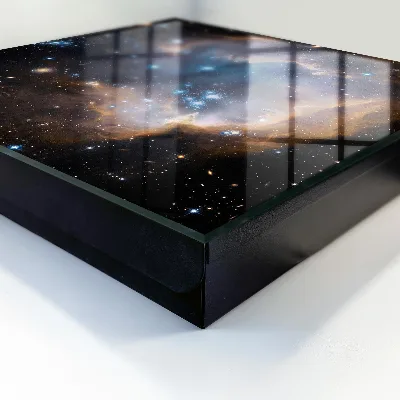 Stellar nebula Key box for wall