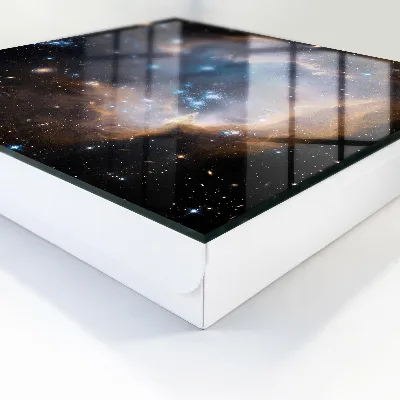 Stellar nebula Key box for wall