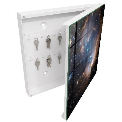 Stellar nebula Key box for wall
