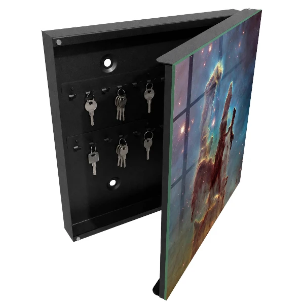 Cosmic vision Wall mounted key box