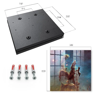 Cosmic vision Wall mounted key box
