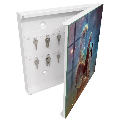 Cosmic vision Wall mounted key box