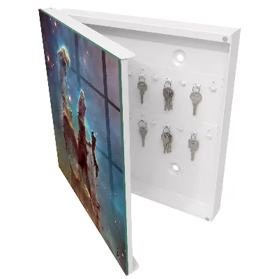 Cosmic vision Wall mounted key box