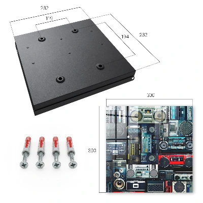 Musical passion Key box for wall