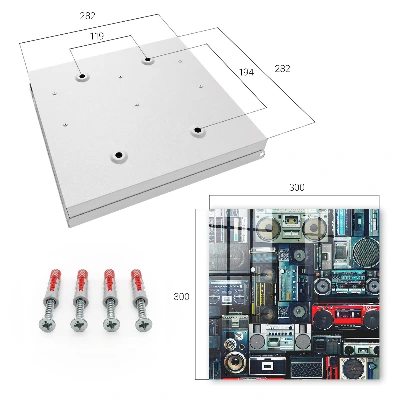Musical passion Key box for wall