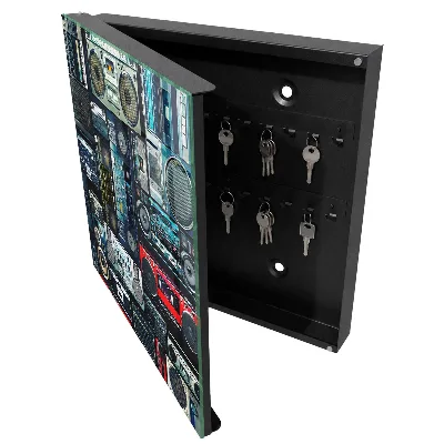 Musical passion Key box for wall
