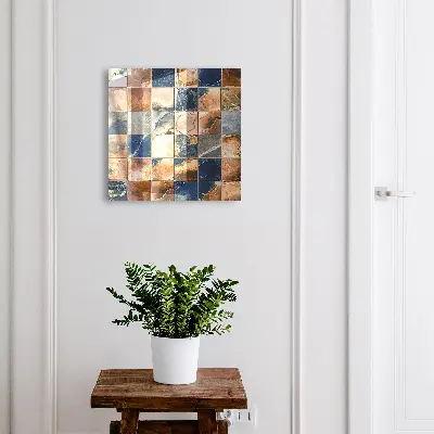 Marble mosaic Wall mounted key box