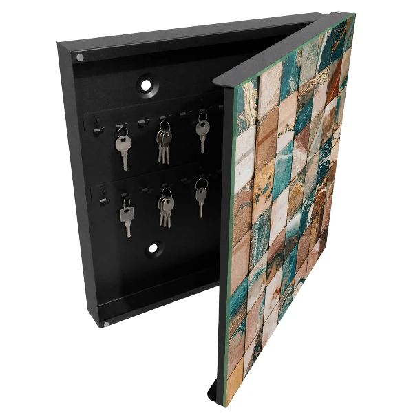 Tonal mosaic Key cabinet