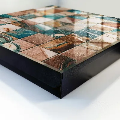 Tonal mosaic Key cabinet