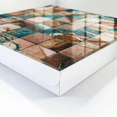 Tonal mosaic Key cabinet