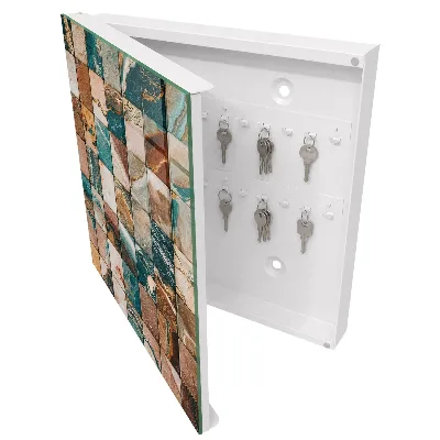 Tonal mosaic Key cabinet