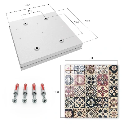 Classic patterns Wall mounted key box