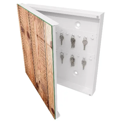 Wood grain Key cabinet