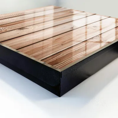 Wooden planks Key box for wall