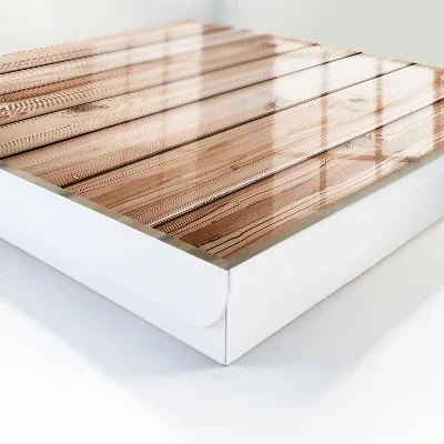 Wooden planks Key box for wall