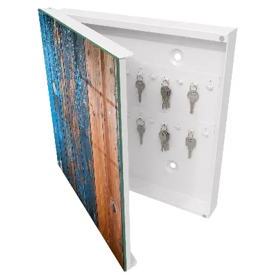 Wood texture Wall mounted key box