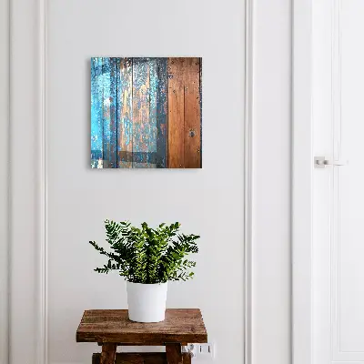 Wood texture Wall mounted key box