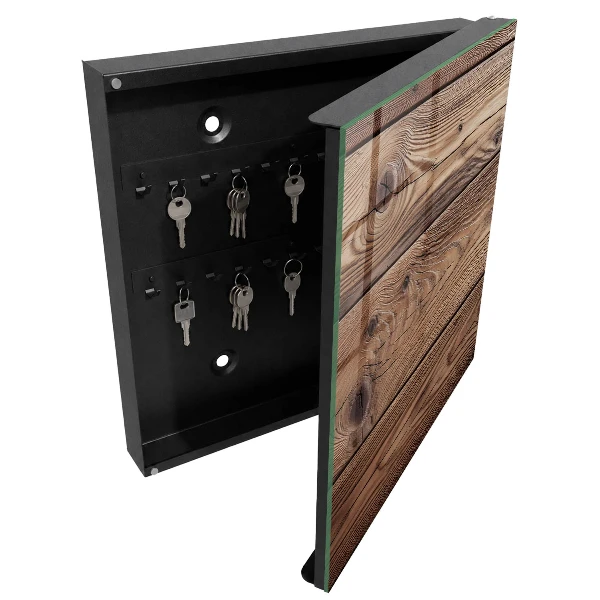 Wood pattern Key cabinet