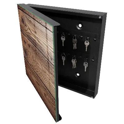 Wood pattern Key cabinet