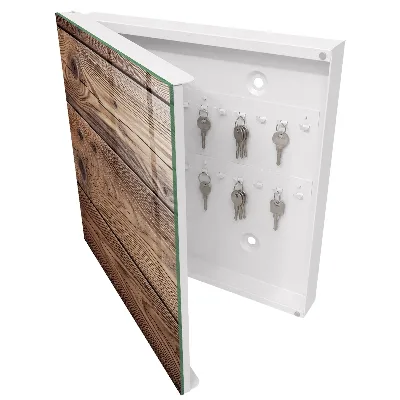 Wood pattern Key cabinet