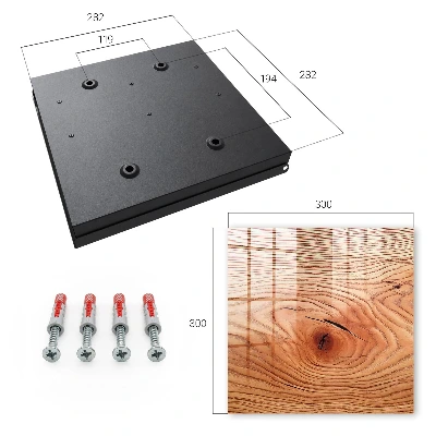 Wood grain Wall mounted key box
