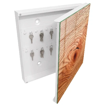 Wood grain Wall mounted key box