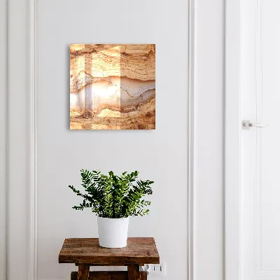 Wood pattern Key cabinet
