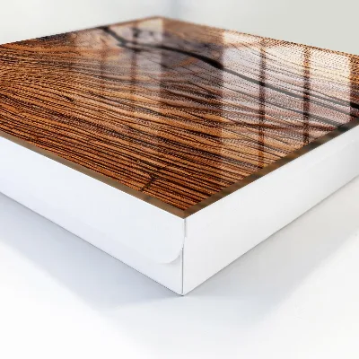 Wood texture Key box for wall