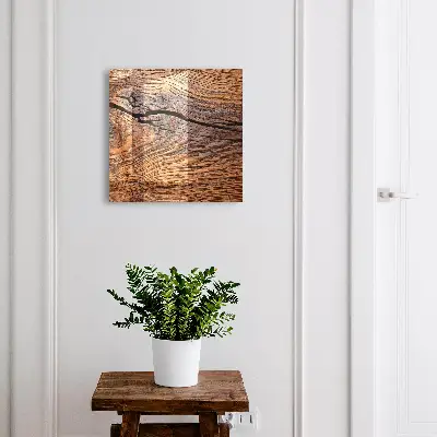 Wood texture Key box for wall