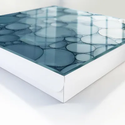 Blue bubbles Wall mounted key box