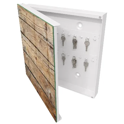 Wooden planks Key cabinet