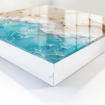 Summer beach Key box for wall