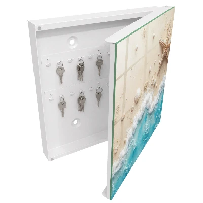 Summer beach Key box for wall