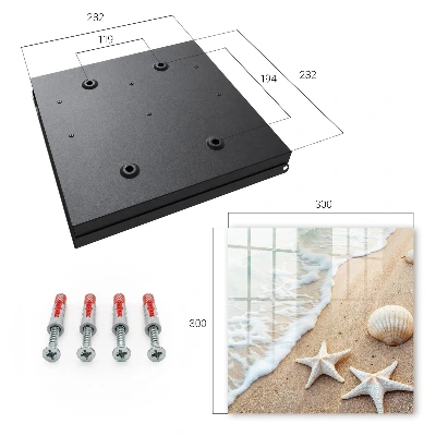 Paradise beach Wall mounted key box