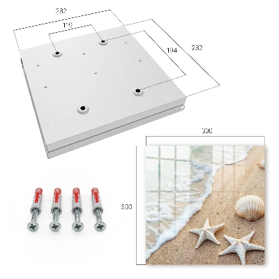 Paradise beach Wall mounted key box