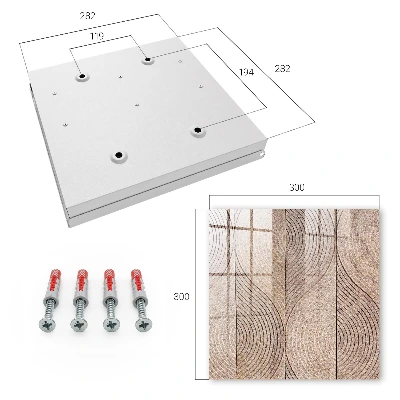 Wave textures Key cabinet
