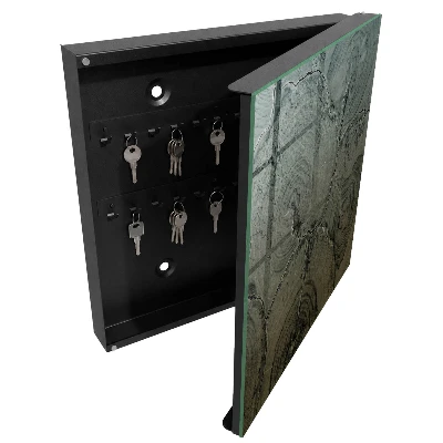 Wood structure Wall mounted key box