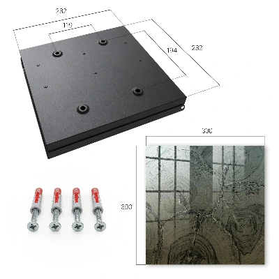 Wood structure Wall mounted key box