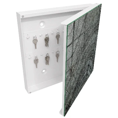 Tree rings Key cabinet