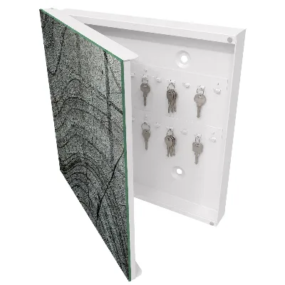 Tree rings Key cabinet