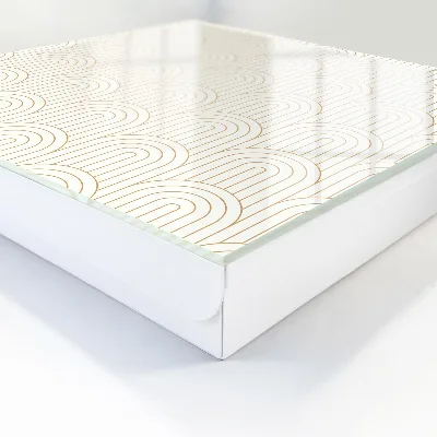 Geometric arches Key box for wall