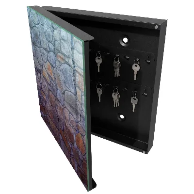 Stone texture Wall mounted key box