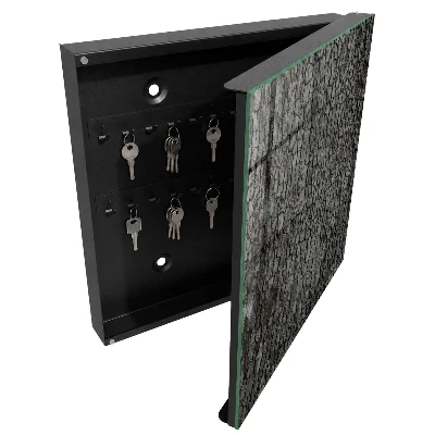 Tree bark Key cabinet