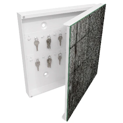 Tree bark Key cabinet