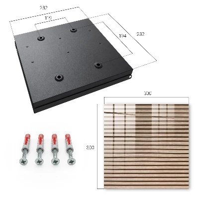 Warm lines Key cabinet