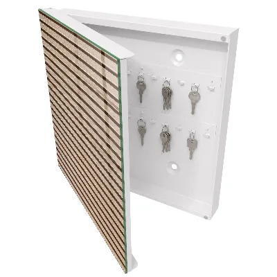 Warm lines Key cabinet