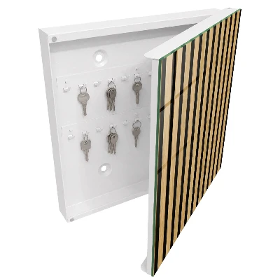 Wood structure Key box for wall