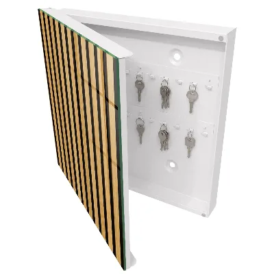 Wood structure Key box for wall
